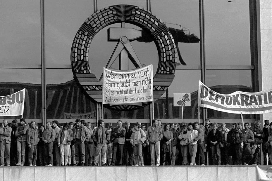 Demonstration am 4. November 1989 in Ostberlin