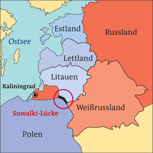 Kaliningrad-Krise: Suwalki-Lücke ist Achillesferse für die NATO — der