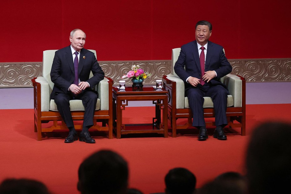 Wladimir Putin zu Besuch bei Xi Jinping in Beijing