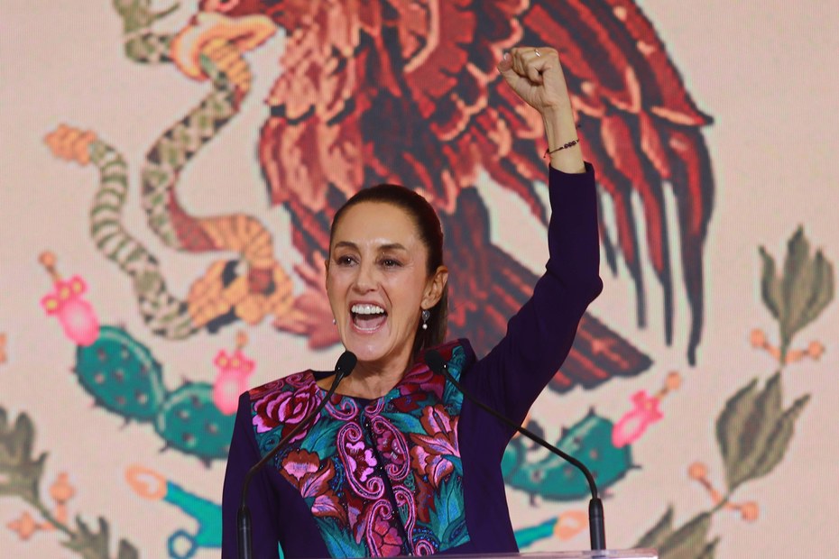 Claudia Sheinbaum ist die erste Präsidentin Mexikos